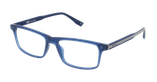 Lunettes de vue homme EVANS bleu - Vue de face