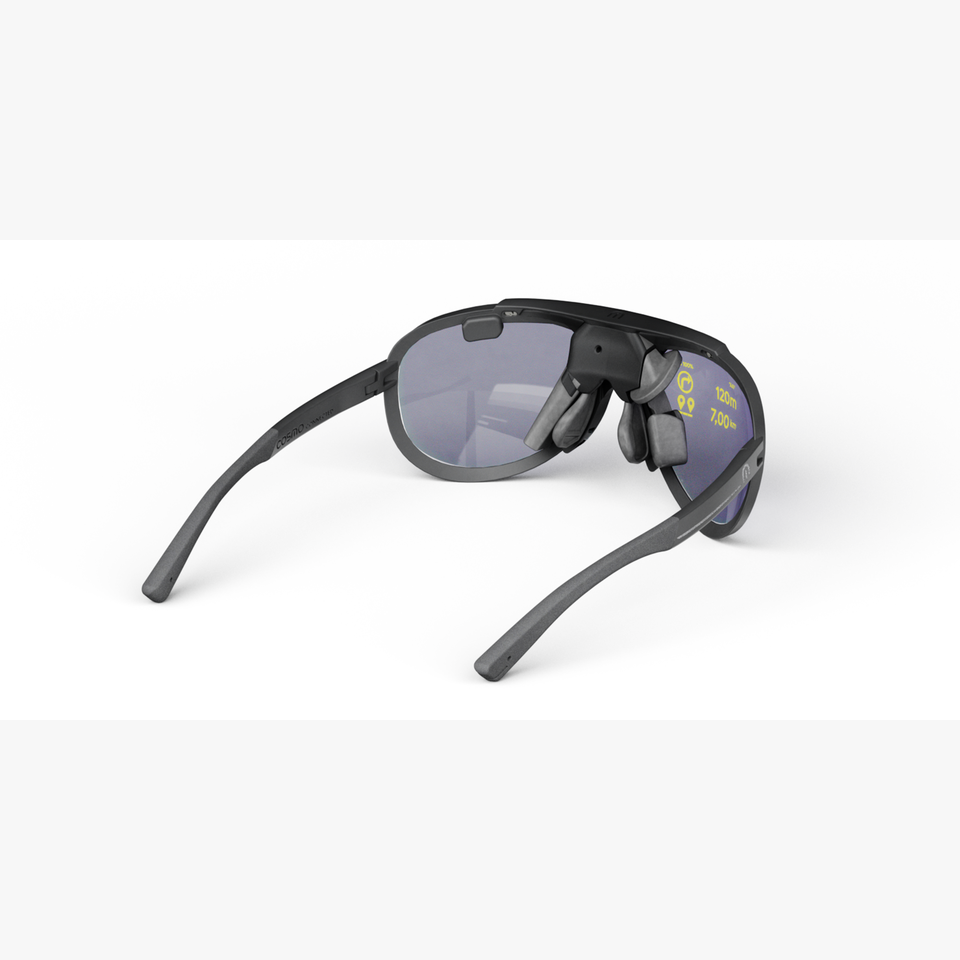 Lunettes de soleil COSMO VISION - Les lunettes connectées noir/autre - Vue de face