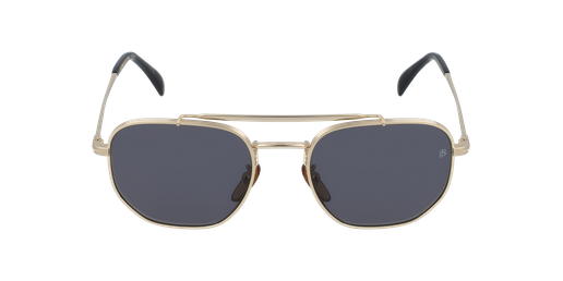 LUNETTES DE SOLEIL homme DB 1079/S doré Vue de face