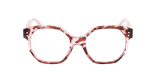 Lunettes de vue enfant TALIA écaille/rose - Vue de face