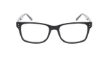 Lunettes de vue homme DANIEL noir - Vue de face