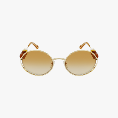 Lunettes de soleil femme CE167S dorée Vue de face