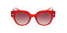 Lunettes de soleil femme MAR rouge