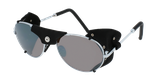 LUNETTES DE SOLEIL J020-CHAM argenté - Vue de face