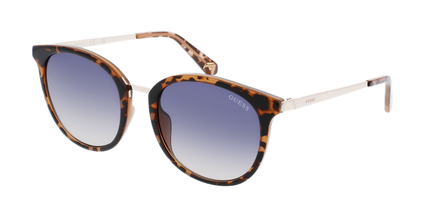 LUNETTES DE SOLEIL GU5212 écaille - Vue de face