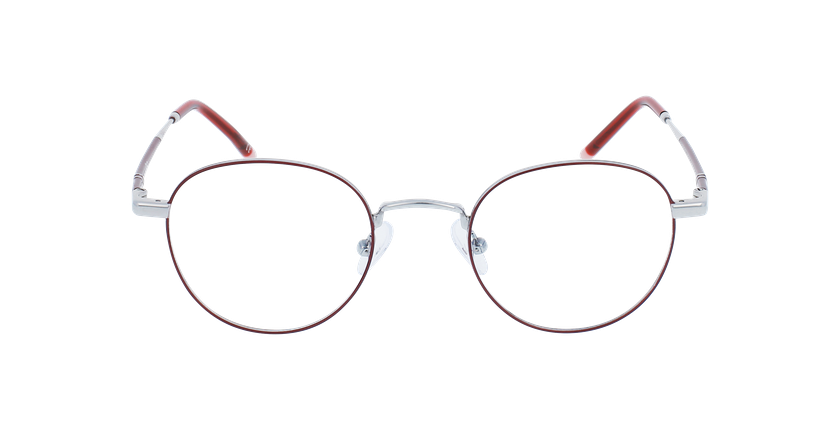LUNETTES DE VUE MAGIC 132 rouge/argenté - Vue de face