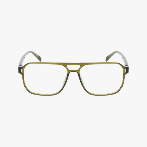 Lunettes de vue homme HERMANN vert Vue de face