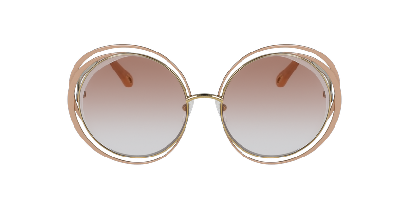 LUNETTES DE SOLEIL femme CE155S doré - Vue de face