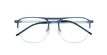 LUNETTES DE VUE homme NEON bleu/argenté - Vue de face