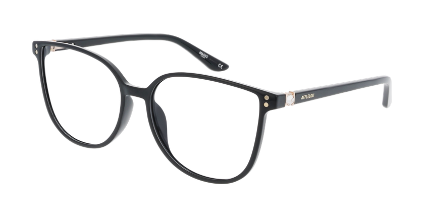 Lunettes de vue femme MAGIC 323 noir - Vue de face