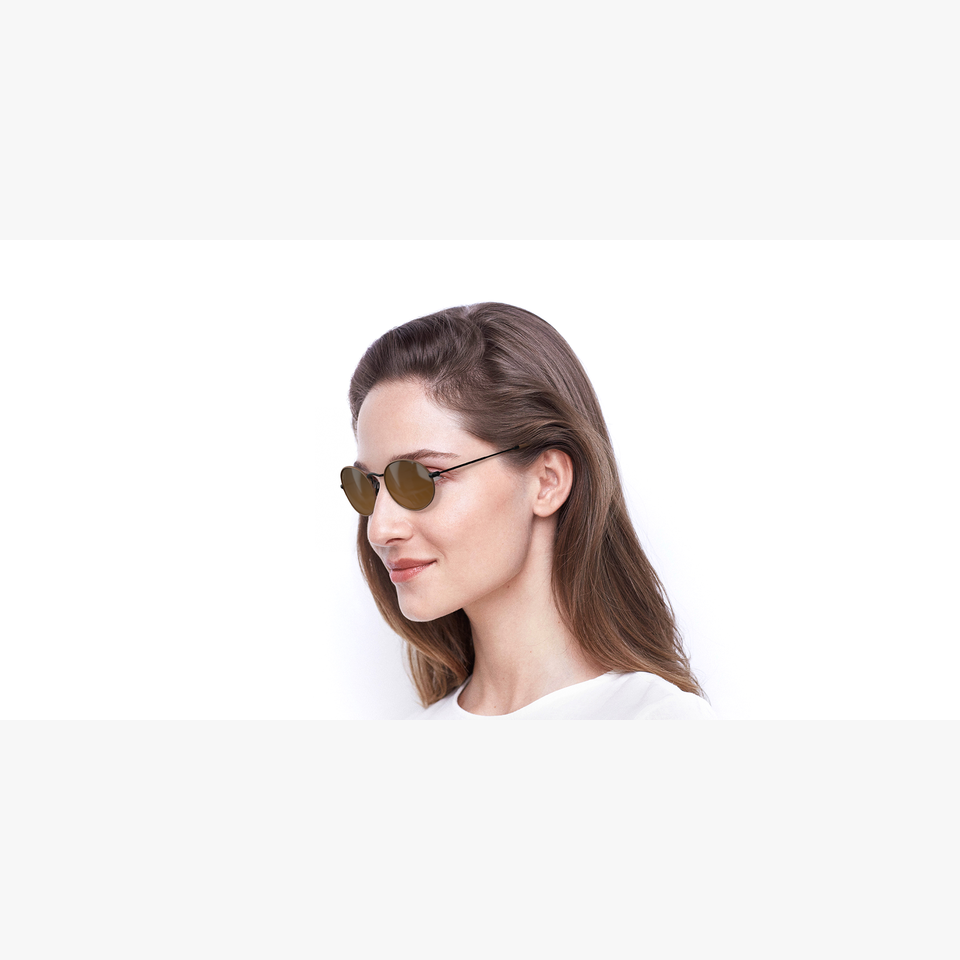 Lunettes de soleil 0RB3547 noir/beige - Vue de 3/4