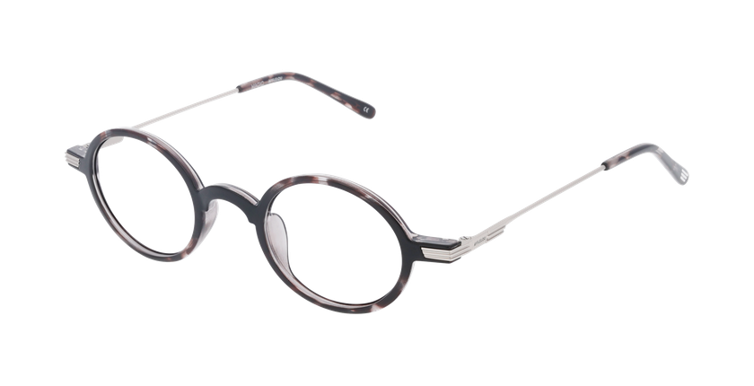 Lunettes de vue femme MAGIC246 écaille/gris - Vue de face