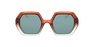 Lunettes de soleil femme ROSALIA marron