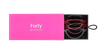 LUNETTES DE VUE FORTY COFFRET 03 rose - Vue de face