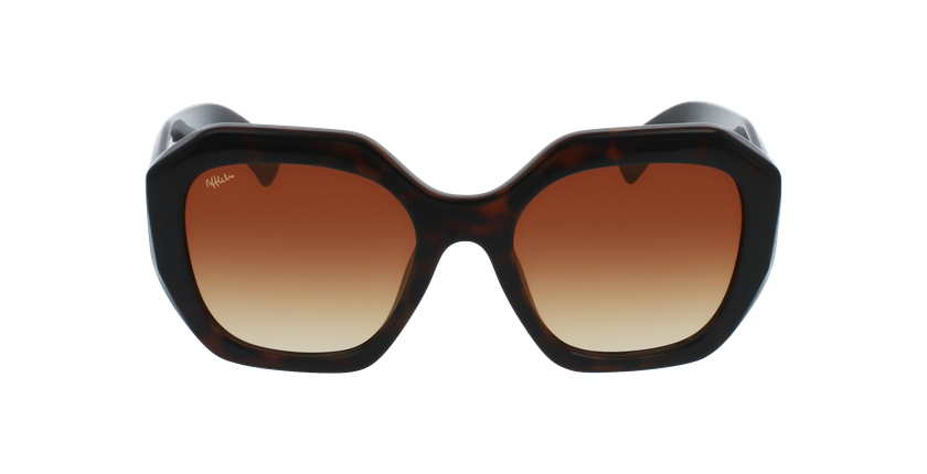 LUNETTES DE SOLEIL femme NAIFARU écaille/noir - Vue de face