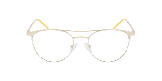 LUNETTES DE VUE femme MAGIC 151 blanc/doré Vue de face
