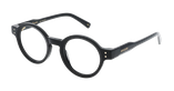 Lunettes de vue femme CARACTÈRES POÉTIQUE noir - Vue de face