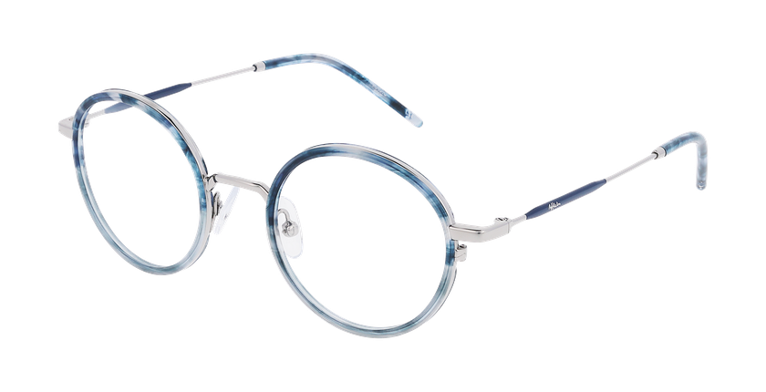 Lunettes de vue homme MAGIC225 bleu/gris - Vue de face