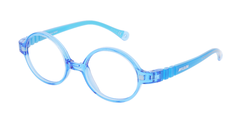 Lunettes de vue enfant BABY bleu/violet - Vue de face