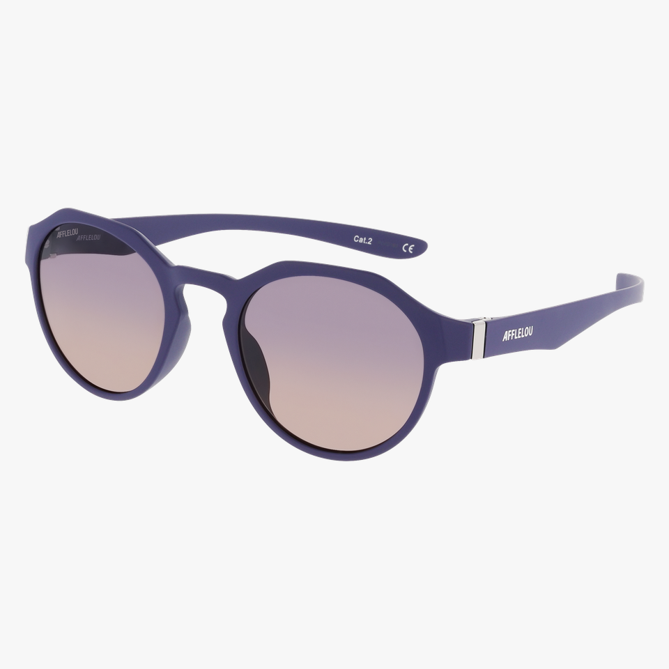Lunettes de soleil femme BILLIE POLARIZED violet - Vue de face