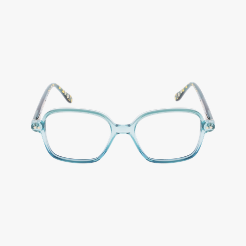 Lunettes de vue enfant T&C3 bleu Vue de face