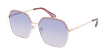 LUNETTES DE SOLEIL femme MALE rose - Vue de face