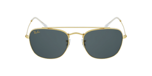 LUNETTES DE SOLEIL homme RB3557 doré Vue de face