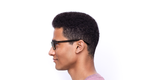 Lunettes de vue homme MAGIC206 bleu - Vue de face