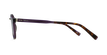 LUNETTES DE VUE BRAHMS écaille/violet - Vue de côté