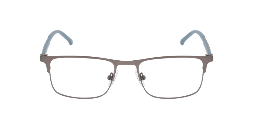Lunettes de vue homme HENDRICK gun/gris - Vue de face