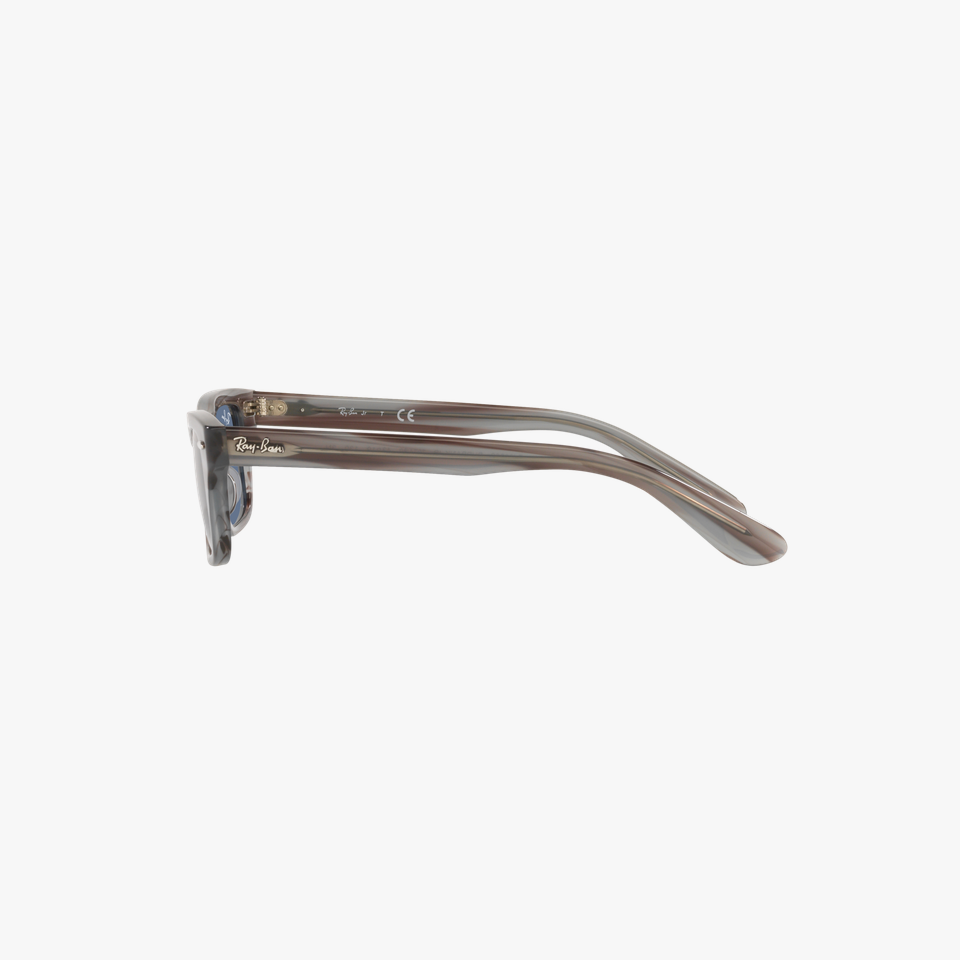 Lunettes de soleil homme 0RJ9083S gris - Vue de face