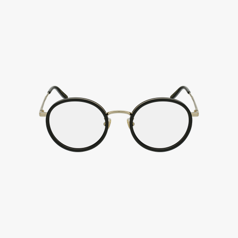 Lunettes de vue homme GG0679OA noir/dorée Vue de face