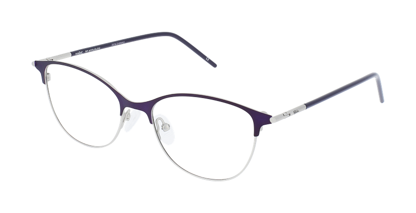 LUNETTES DE VUE femme MAGIC 103 violet/argenté - Vue de face