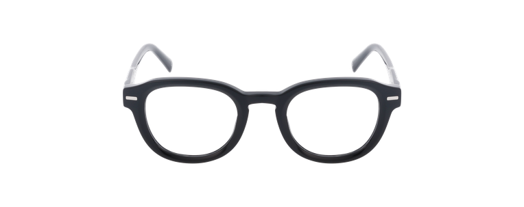 Lunettes de vue homme CARACTÈRES OPTIMISTE noir - Vue de face