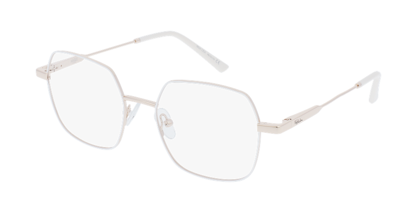 LUNETTES DE VUE femme MAGIC LEA blanc/doré - Vue de face