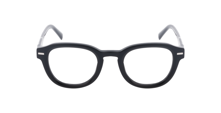 Lunettes de vue homme CARACTÈRES OPTIMISTE noir - Vue de face