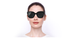 LUNETTES DE SOLEIL femme BA5000S noir - Vue de face