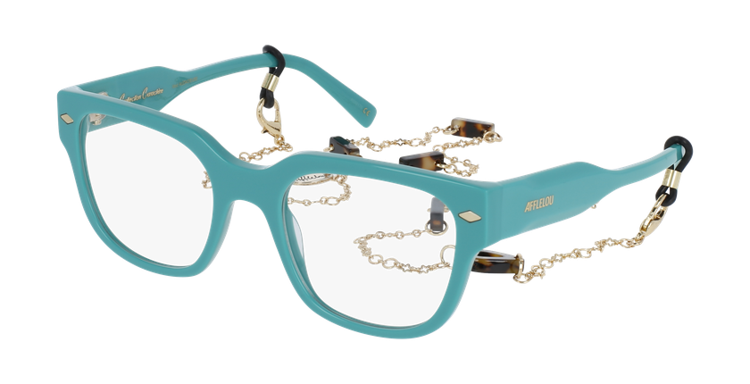 Lunettes de vue femme CARACTÈRES AUDACIEUSE vert - Vue de face