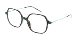 Lunettes de vue femme MAGIC 350 écaille/violet - Vue de face