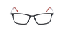 LUNETTES DE VUE homme MAGIC 126 CARBONE noir/rouge carbon