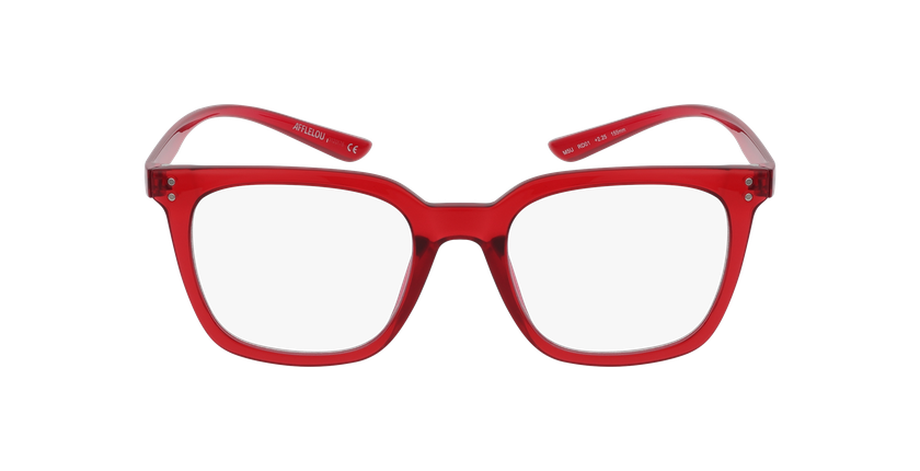 Lunettes de vue FORTY MAGIC M5URD01 rouge - Vue de face