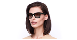 LUNETTES DE SOLEIL femme KEYLA noir - Vue de face