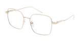 Lunettes de vue femme MAGIC311 dorée - Vue de face