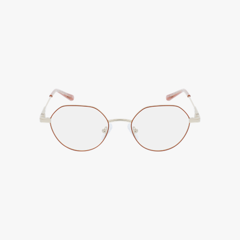 Lunettes de vue enfant MAGIC TANIA marron/dorée Vue de face