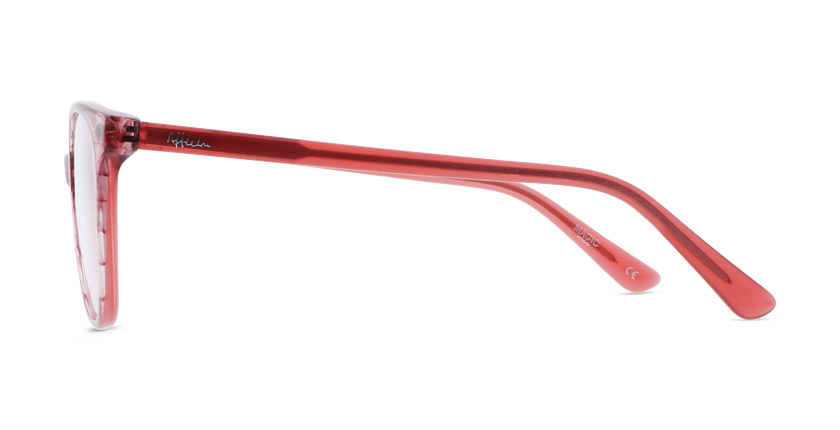 Lunettes de vue enfant MAGIC 148 rose/dorée - Vue de face