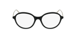 Lunettes de vue femme MARC 483 noir/bleu - Vue de face
