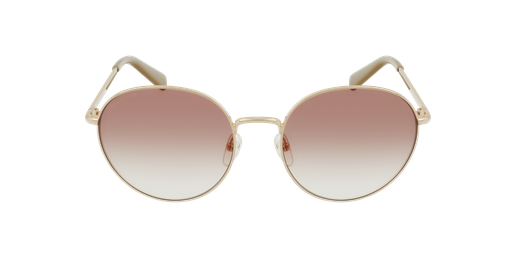 LUNETTES DE SOLEIL femme LO101S doréVue de face