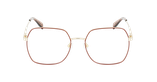 Lunettes de vue femme LO2148 dorée/dorée - Vue de face