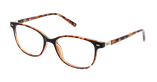 LUNETTES DE VUE femme JOSEPHINE écaille/marron - Vue de face