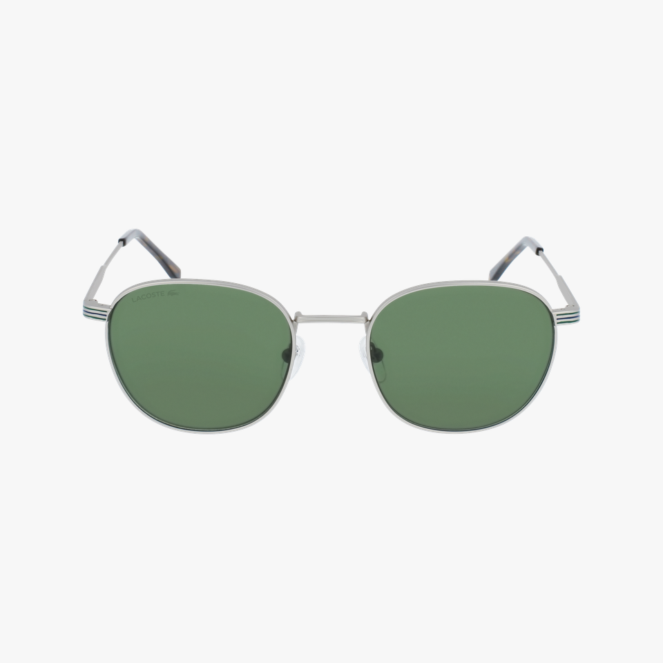 Lunettes de soleil L251S argenté/vert - Vue de face